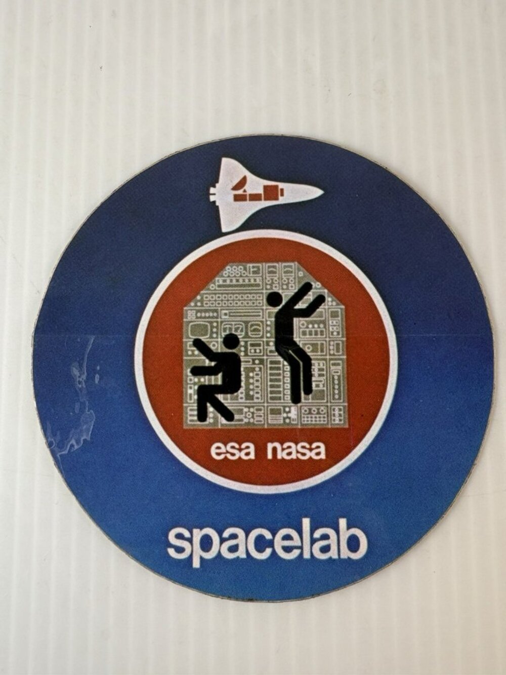 NASA ESA Spacelab sticker from the 1980’s  Unused